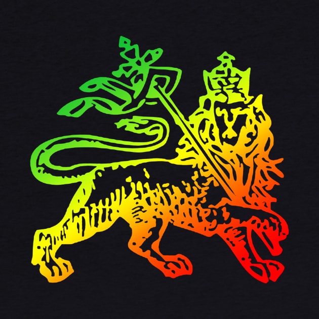 RASTA LION by Westwaystudio